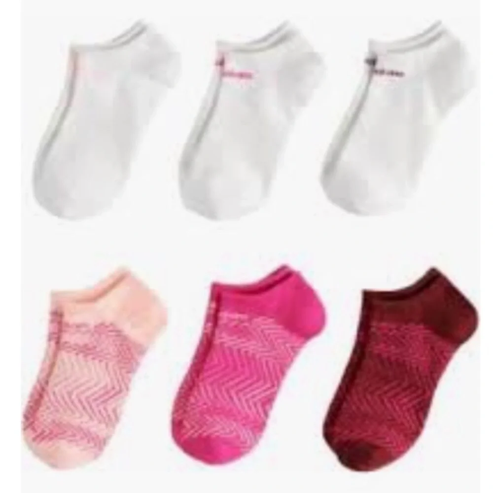 Adidas NWT No Show Superlite Socks 6-Pair Accessories Gym Workout Fall Winter
